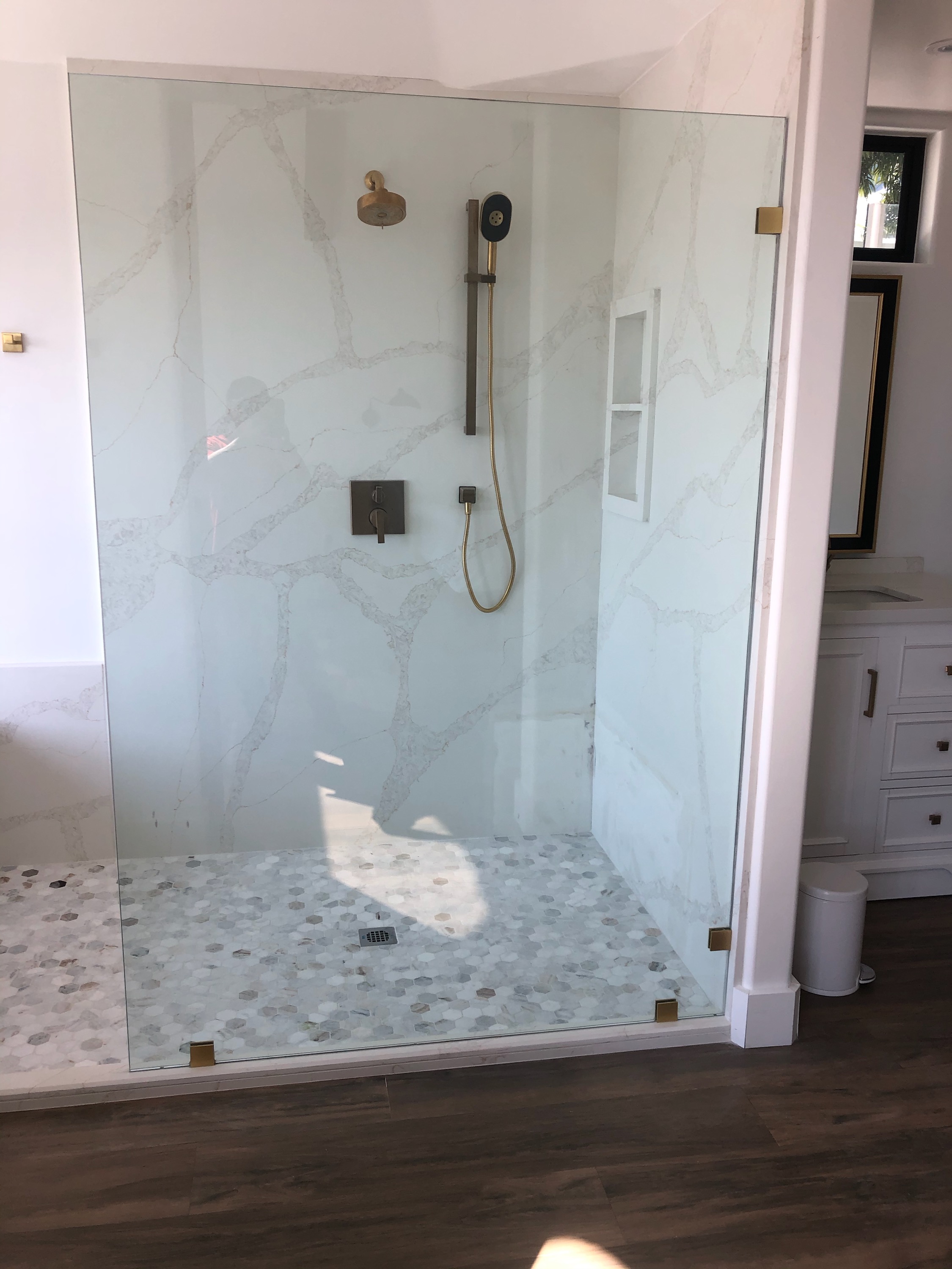 Shower Door Glass Installation